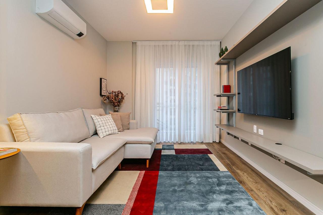 Vista Parcial Do Mar | 150M Do Shopping #Ca40 Apartment Florianópolis Екстериор снимка